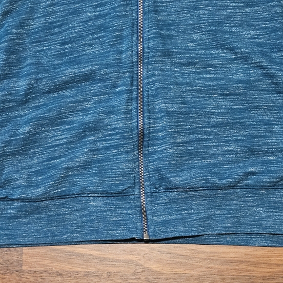 REEBOK mens zip up hoodie SIZE 2XL COLOR TEAL - Picture 2 of 15